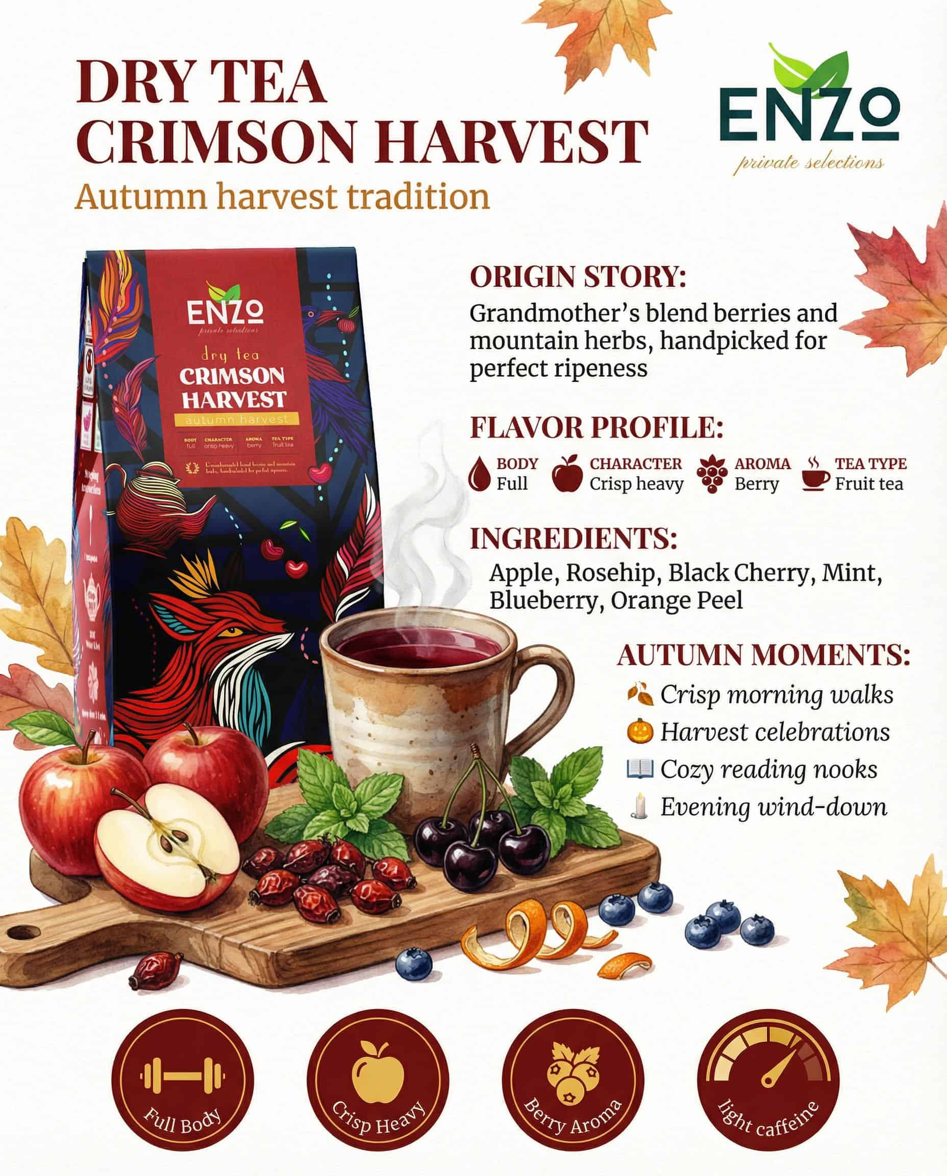 Autumn Apple Harvest: Fall Tea Pairing Guide