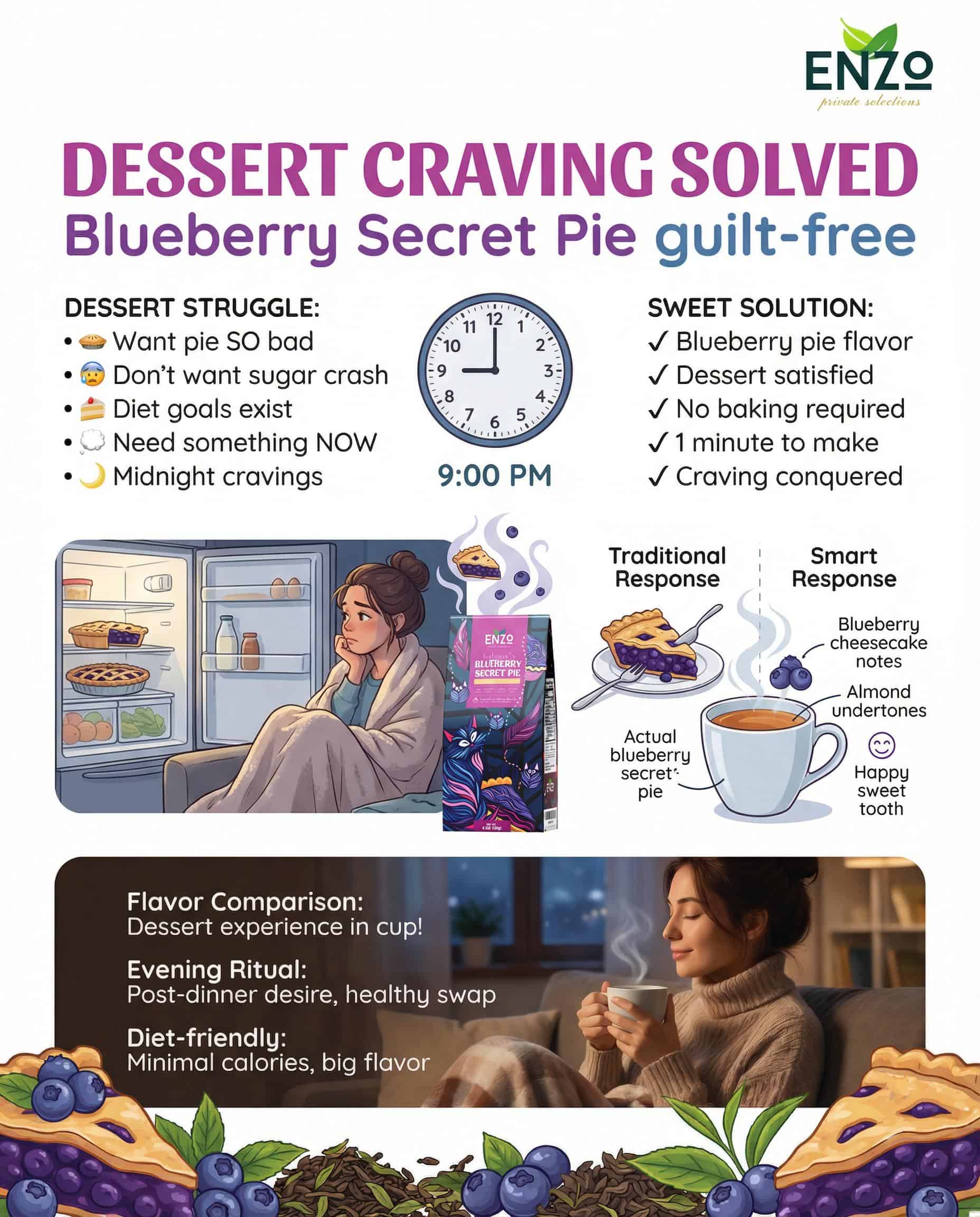 Dessert Replacement Strategy: Satisfy Sweet Cravings with Tea