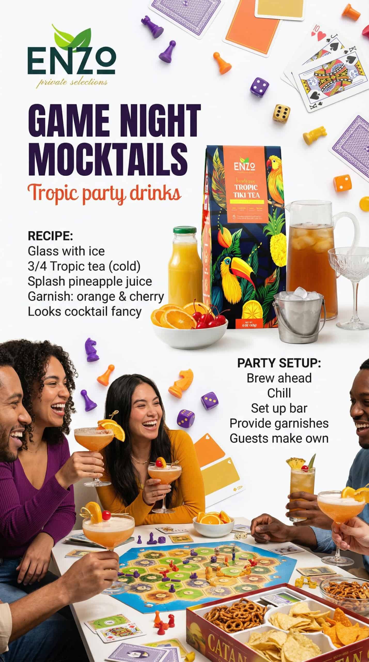 Game Night Mocktails: Elevate Your Gatherings