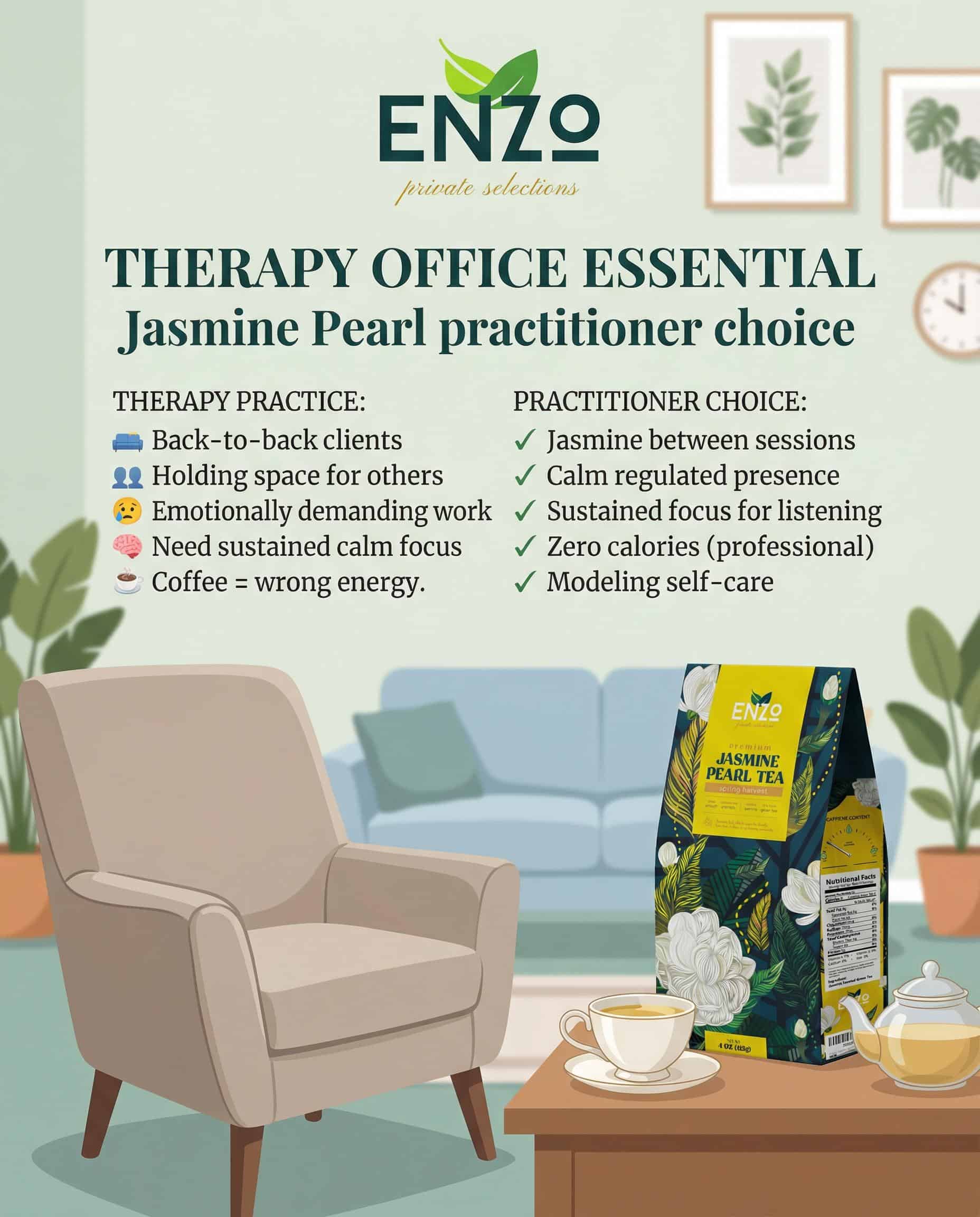 Therapist's Office Tea Service: Professional Self-Care