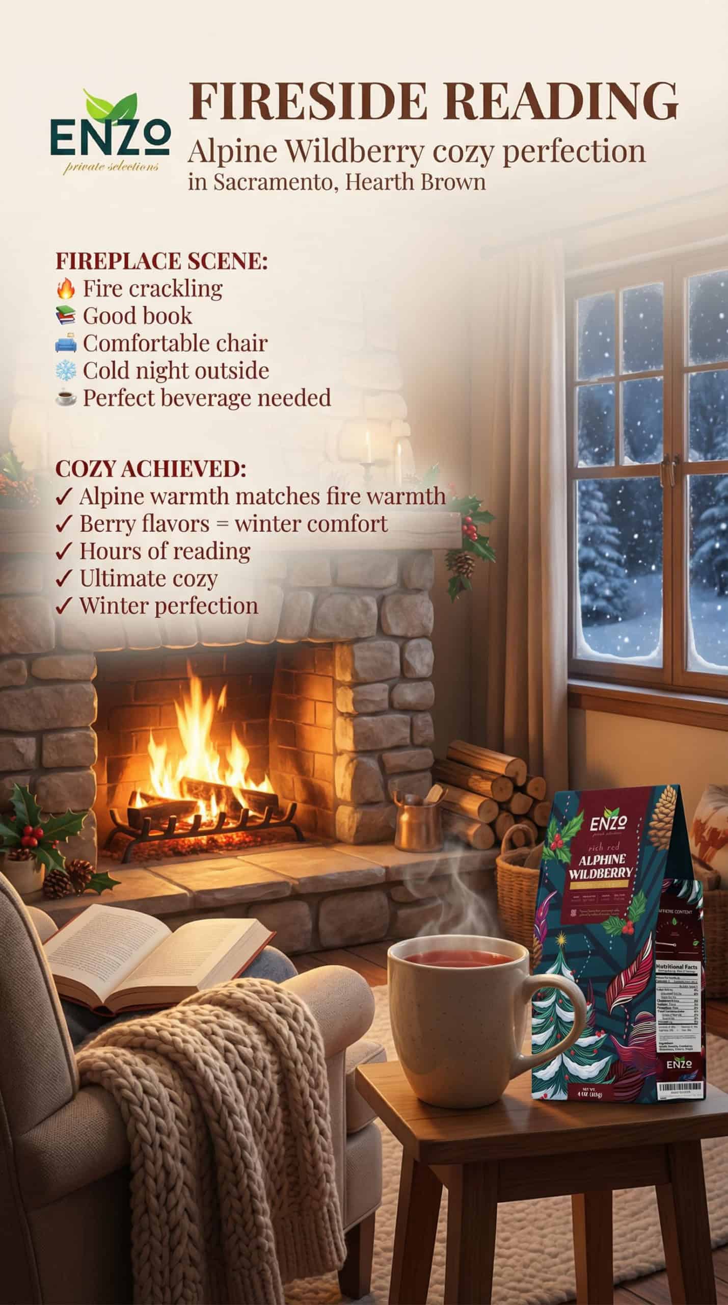 Fireplace Reading Sessions: Winter Literary Comfort