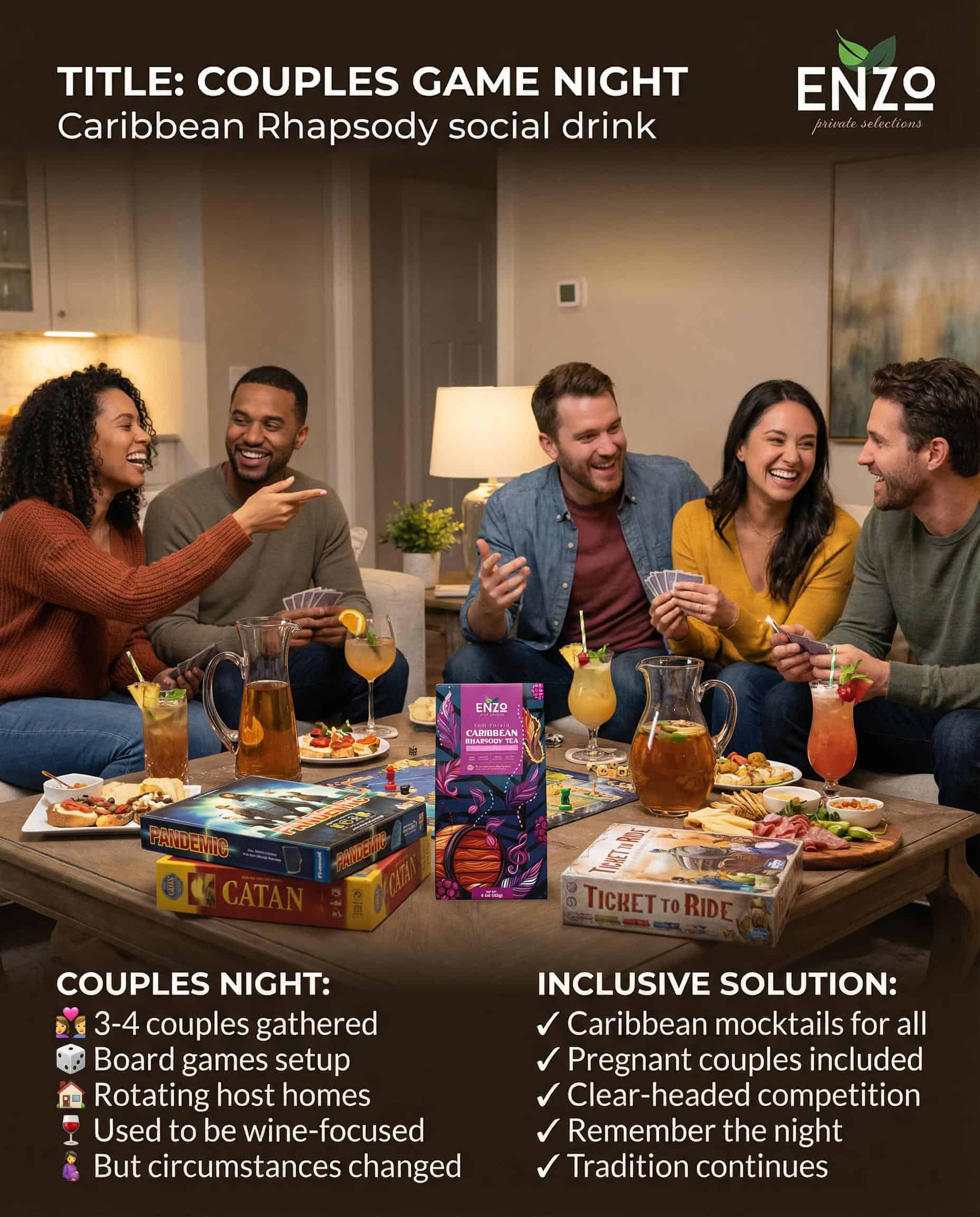 Couples Game Night: Beverage Strategy for Board Game Evenings