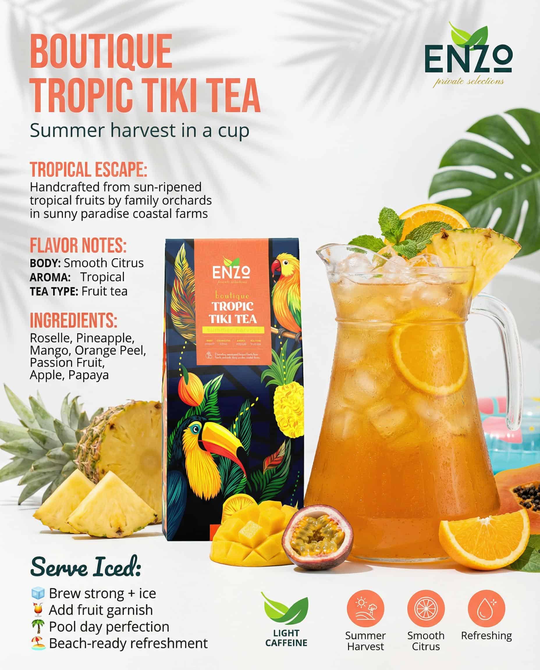 Summer Refreshment: Tropical Vacation Hydration
