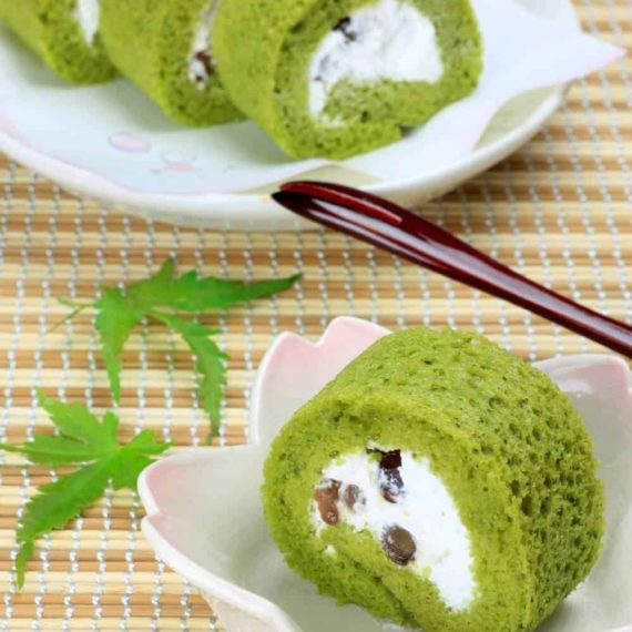matcha green tea cake
