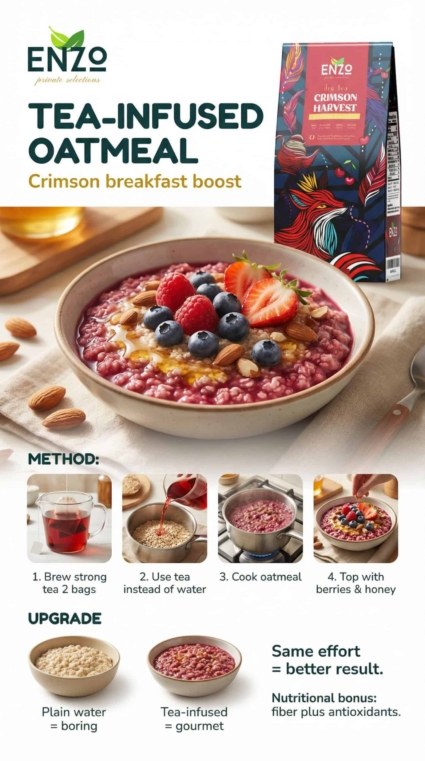 Tea-Infused Oatmeal Recipe: Breakfast Flavor Upgrade