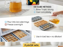 Tea Ice Cubes: The Flavor Hack You Need