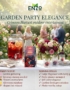 Garden Party Beverage Station: Elegant Outdoor Entertaining