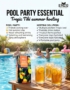 Pool Party Pitcher Service: Poolside Hydration Strategy