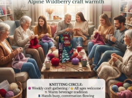 Knitting Circle Beverage: Craft Group Tea Tradition