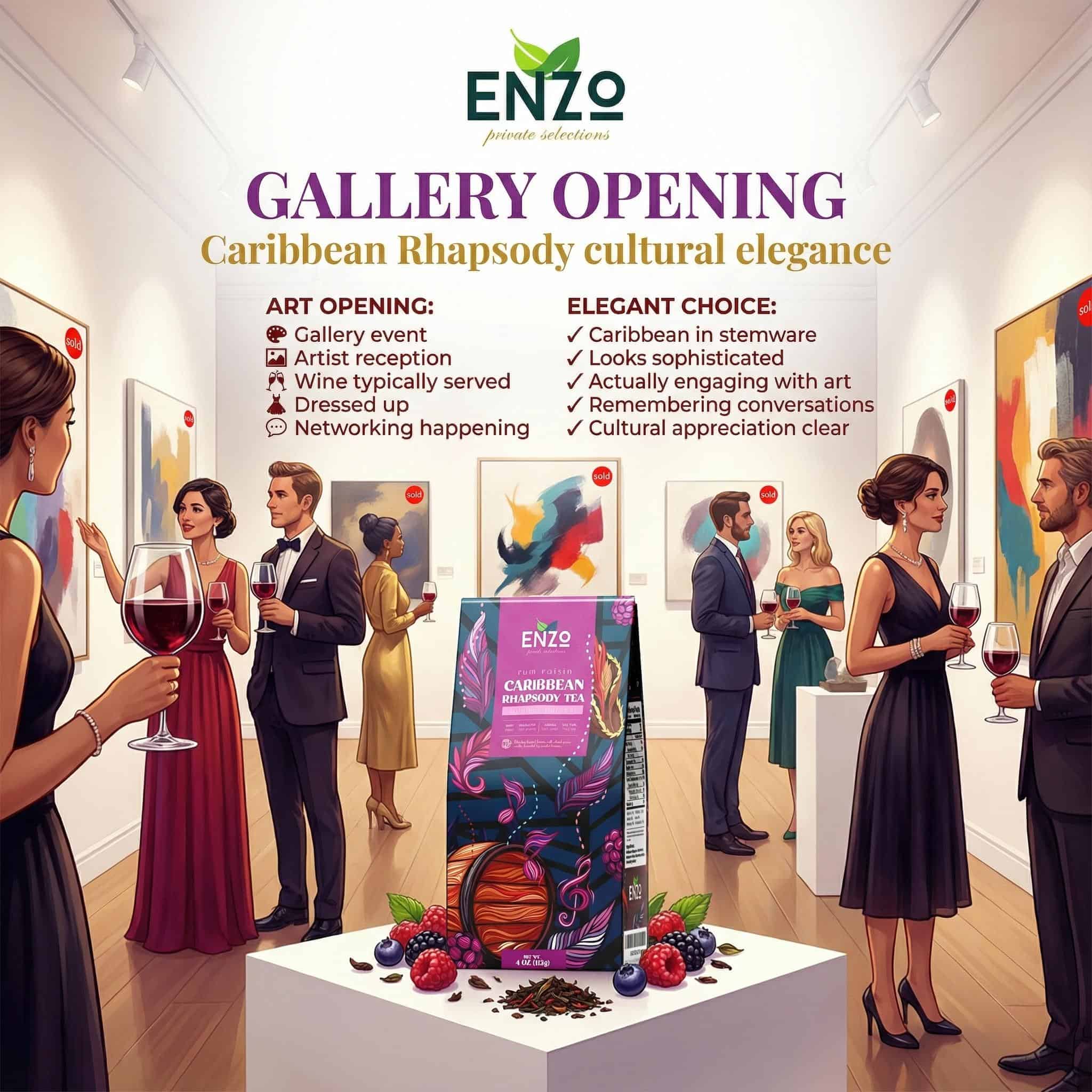 Art Gallery Opening: Sophisticated Cultural Event Beverages
