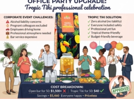 Office Party Perfect: Corporate Celebration Beverages
