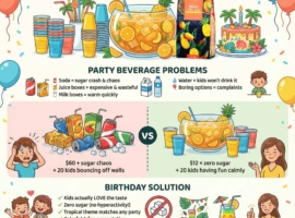 Kids Birthday Party Hero: Children's Celebration Beverages