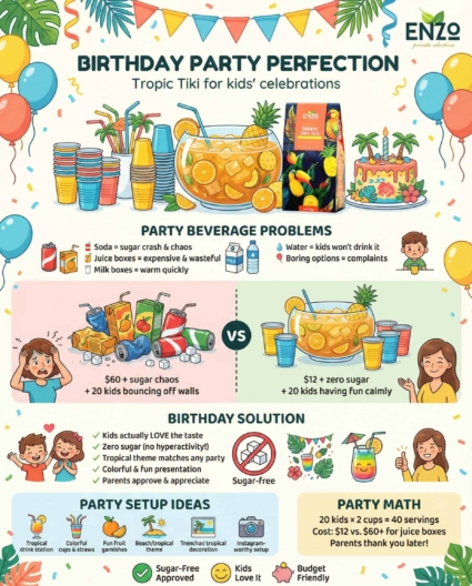 Kids Birthday Party Hero: Children's Celebration Beverages