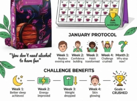Dry January Champion: New Year Alcohol-Free Challenge