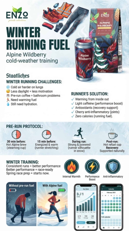 Cold Weather Running Fuel: Winter Athletic Performance