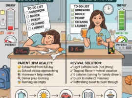 Parent Afternoon Revival: Energy for Busy Parents