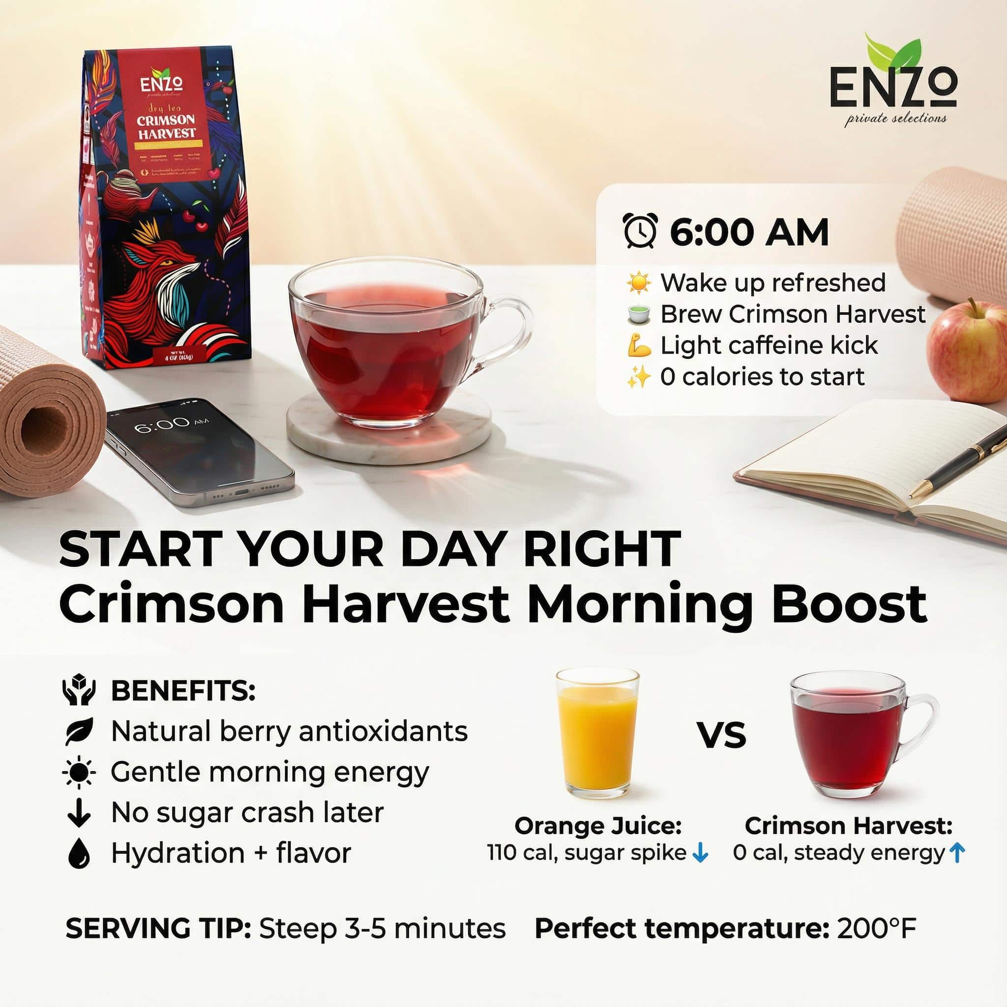 Morning Energy Ritual: Start Your Day With Tea