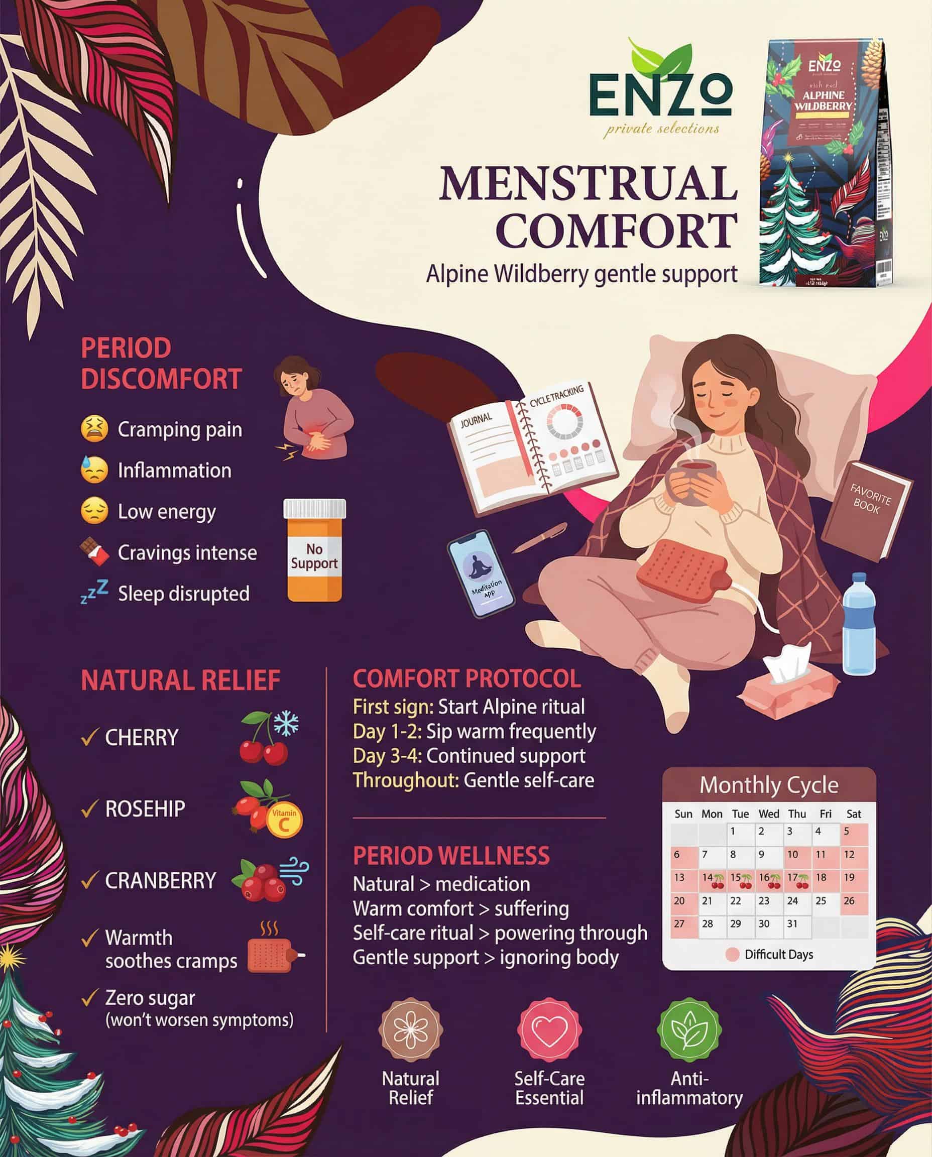 Monthly Wellness Comfort: General Self-Care Support