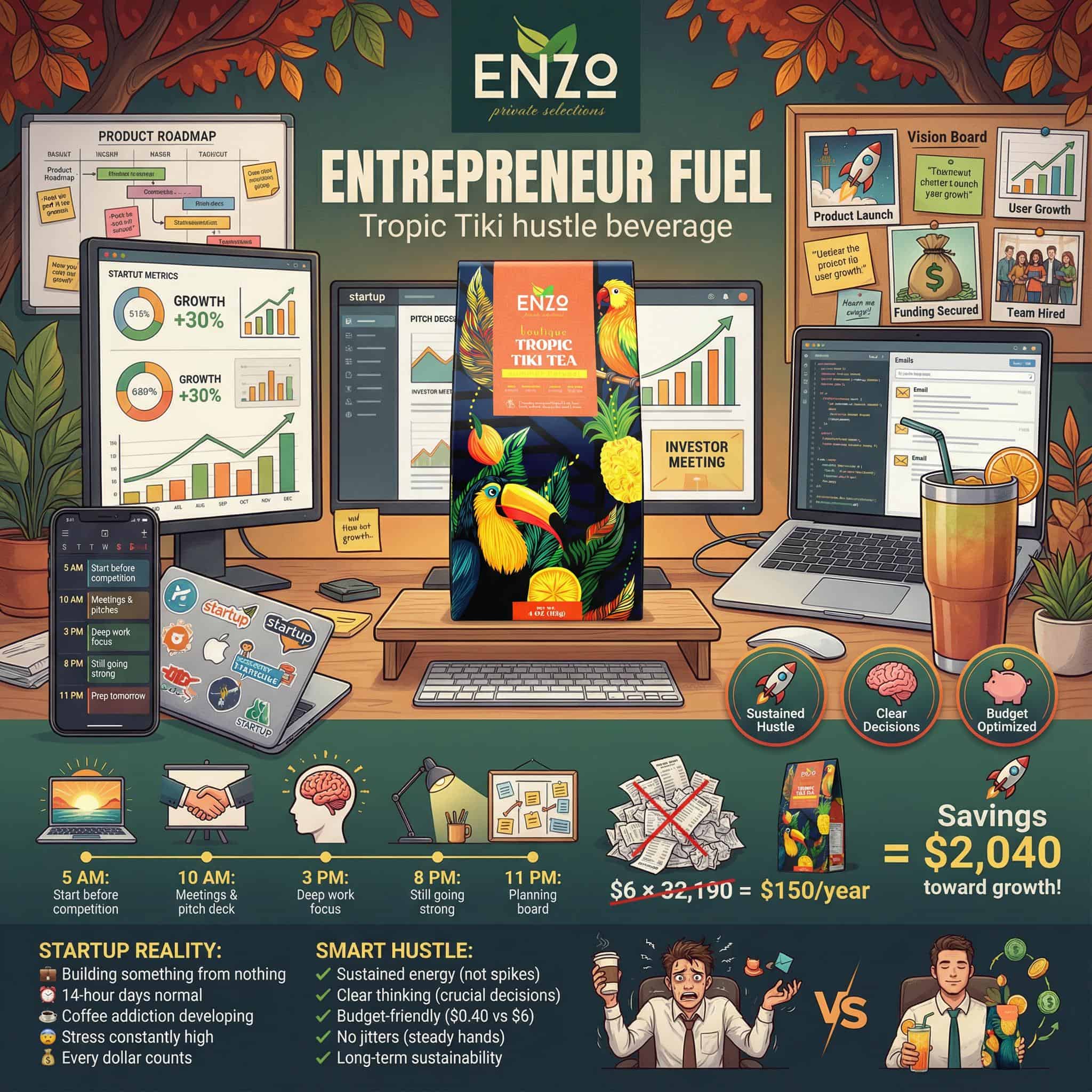 Entrepreneur Hustle: Sustainable Business Energy Management